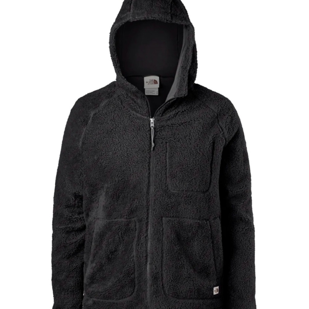 The North Face Women’s Ridge Fleece Full-Zip Hoodie Black - Sz S